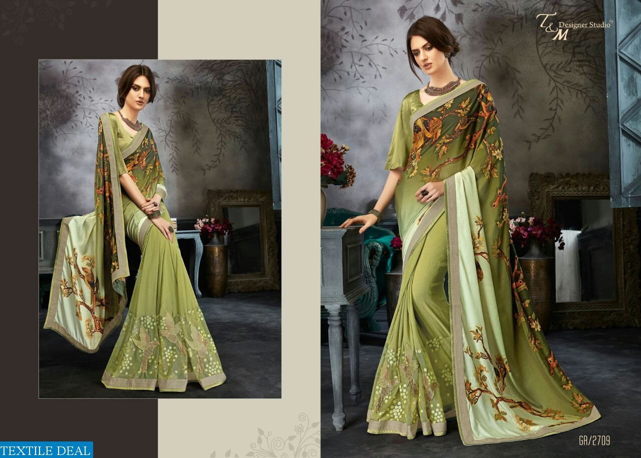 Tm Grace vol-7 Wholesale Fancy Ethnic Saree collection
